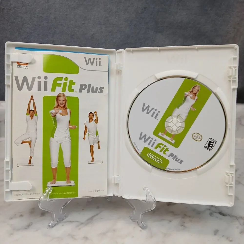 Wii Fit Plus Nintendo Wii Video Game Fitness Exercise Activities